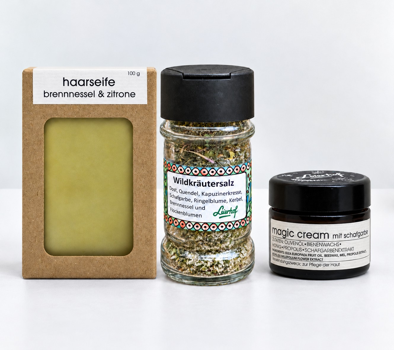 Introduction Gift Set — finished studio image